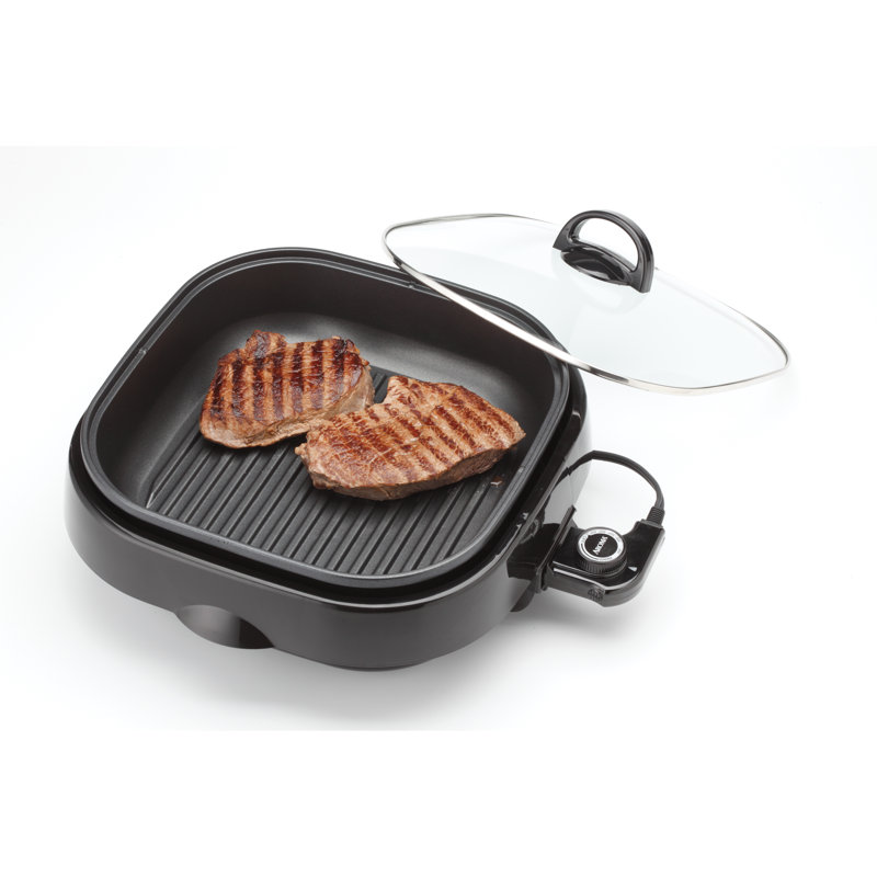 Aroma 3 Qt. 3in1 Grillet with Lid & Reviews Wayfair